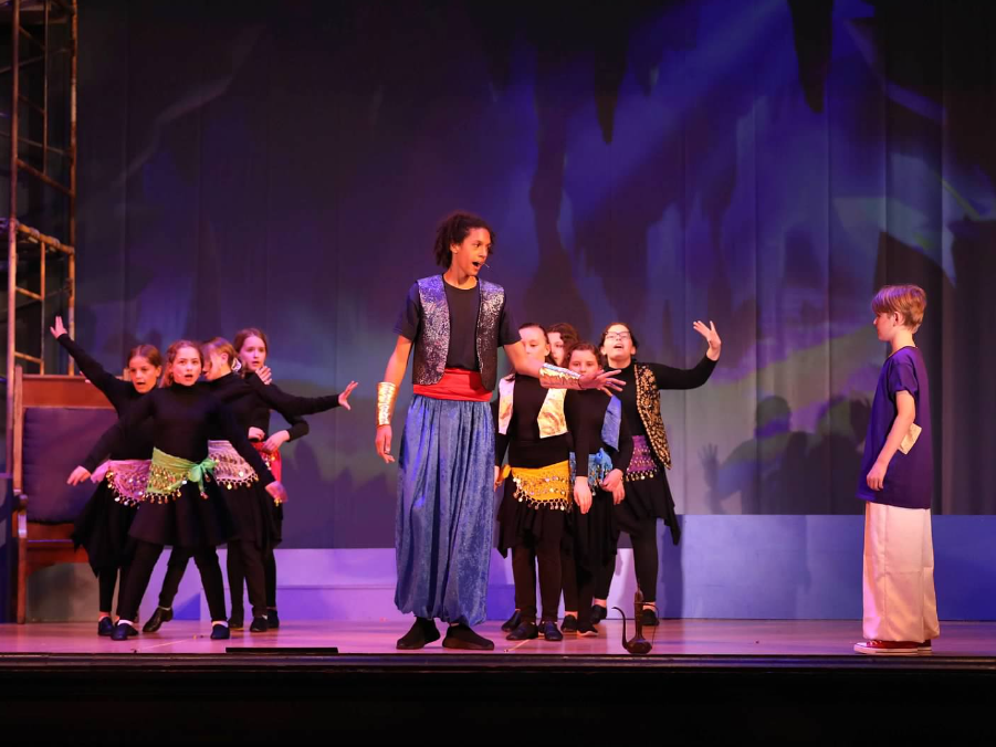 Disney's Aladdin JR. production photo, 7th Street Kids