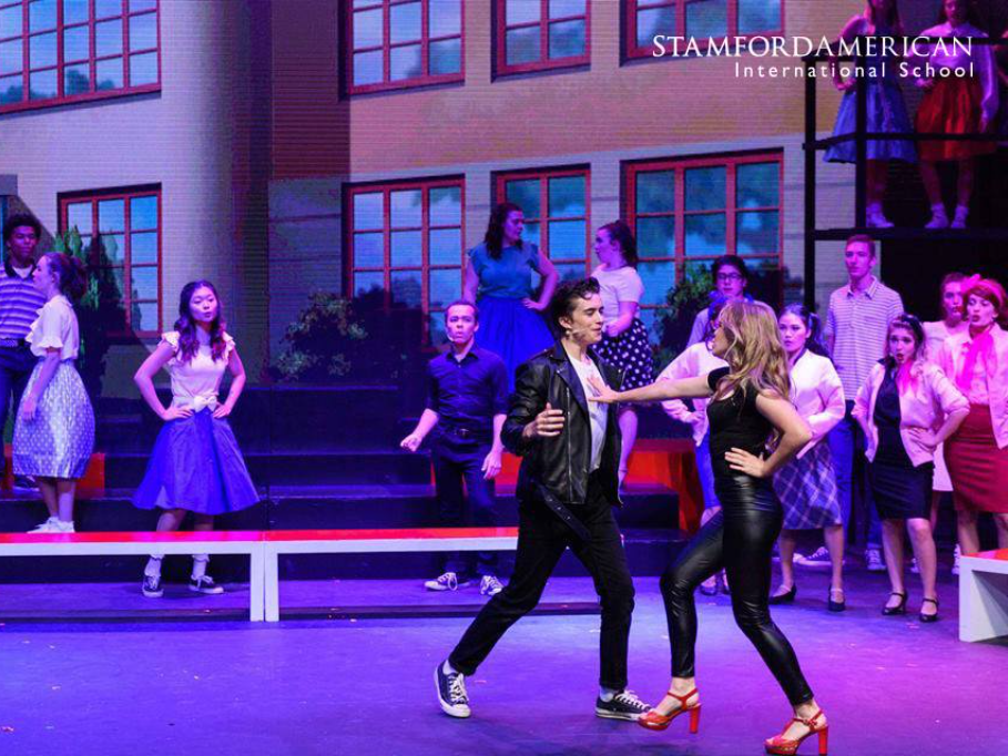 Grease: School Version production photo, Stamford American International School