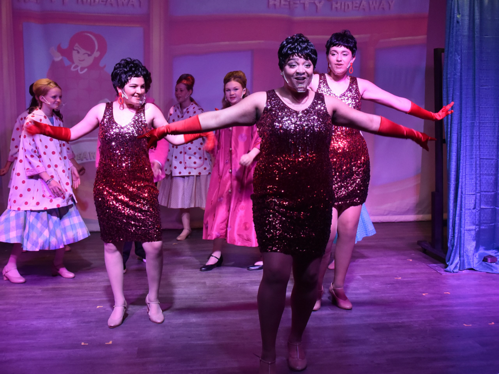 Hairspray production photo, Fine Arts Institute of Edmond