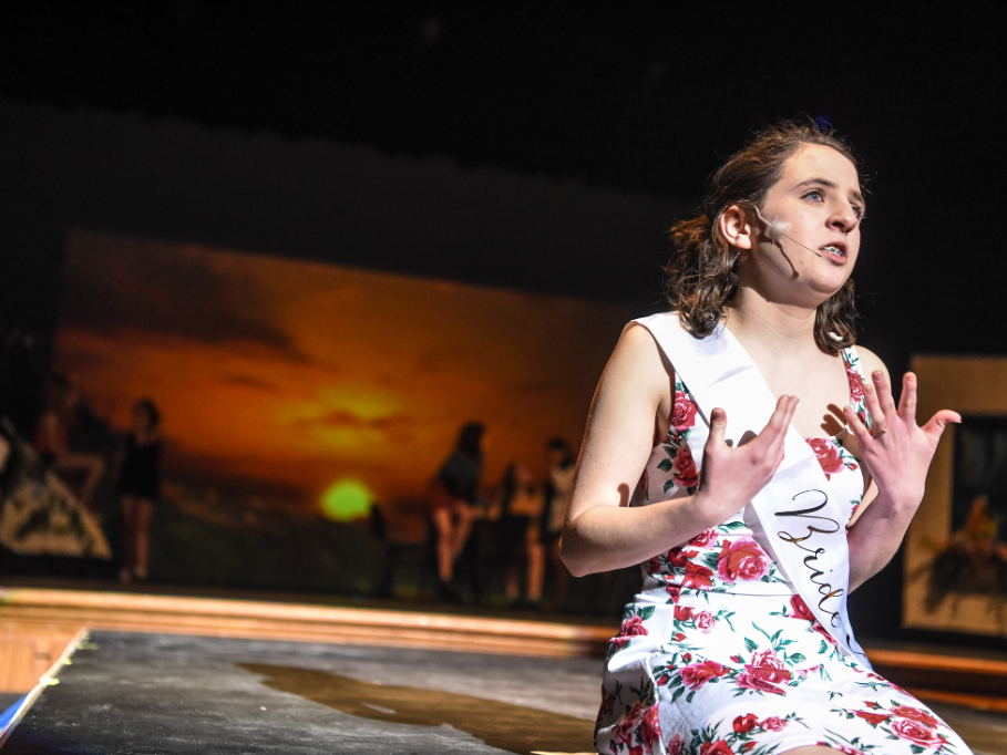 Mamma Mia! production photo, Indian River High School