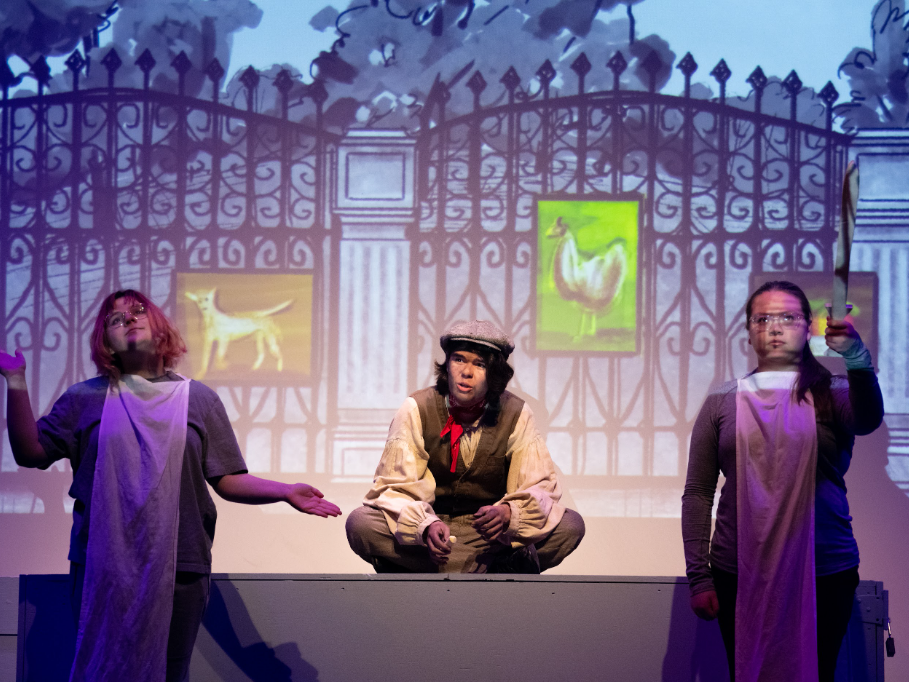 Cameron Mackintosh and Disney's Mary Poppins JR. production photo, Highland Arts Theatre