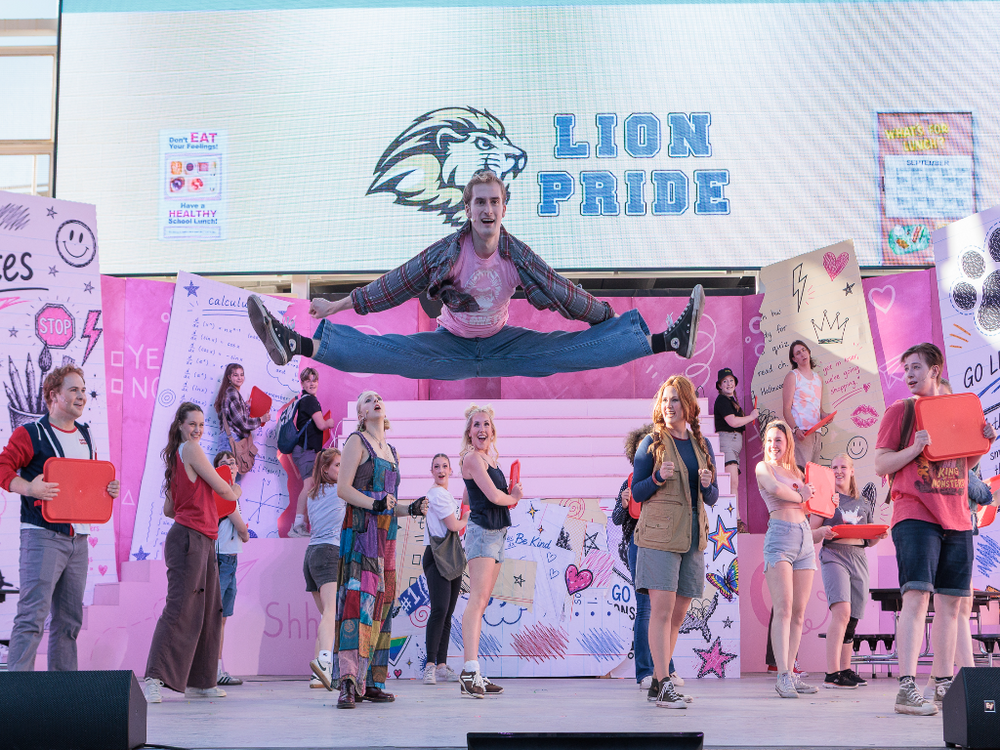 Mean Girls High School Version production photo, Stage West - West Fargo Events