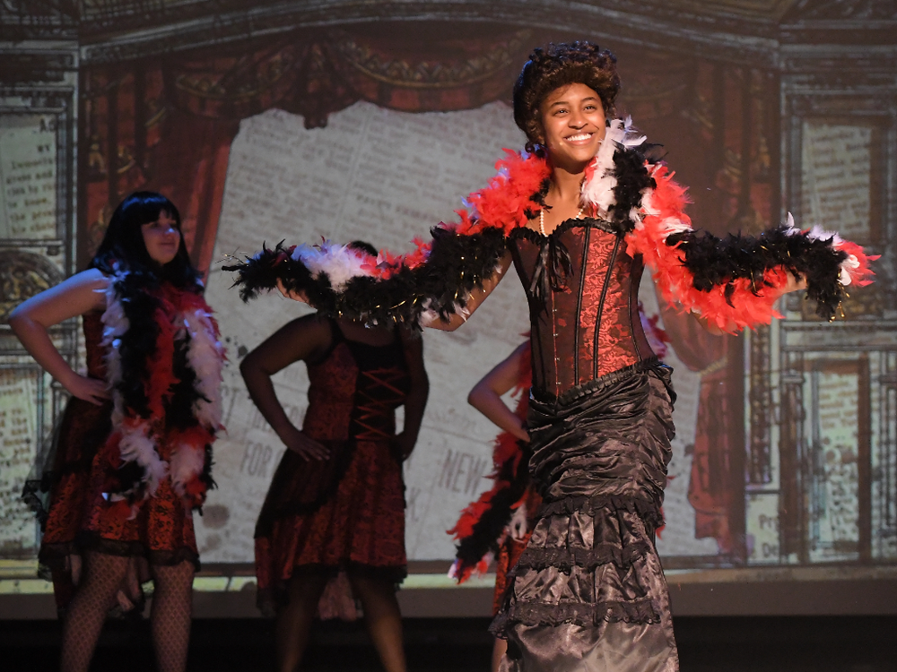 Disney's Newsies production photo, University Liggett School