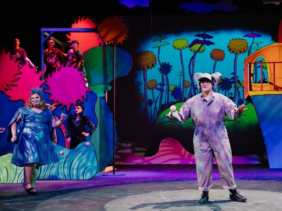 Seussical JR. production photo, Mountainside High School