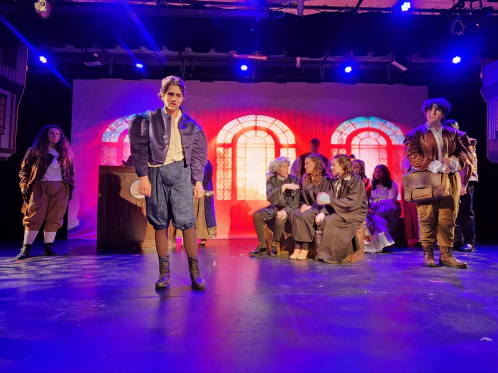 Something Rotten! production photo, Applause Academy