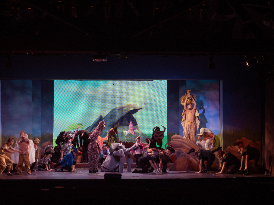 Disney's The Lion King JR. production photo, Market House Theatre